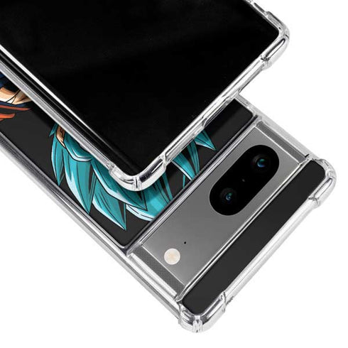 Dragon Ball Super Goku Google Pixel 8a Clear Case